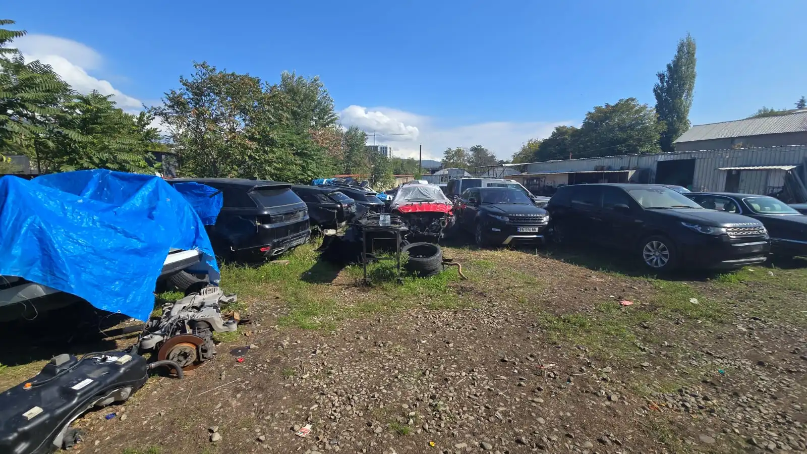 დაშლილები Land Rover (2008-2025)